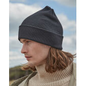 Recycled Original Cuffed Beanie - Black - One Size