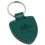 Sleutelhanger P02777, Kunstleder, Groen