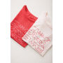 IQONIQ Yala dames lichtgewicht gerecycled katoen t-shirt, luscious red (XXS)