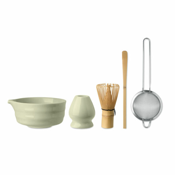 MATCHY - Matcha set 5 stuks - Mintgroen MATCHY - Matcha set 5 stuks - Mintgroen