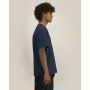 Reeser - Heavy gerecycled katoen blend T-overhemd met een modern look - French Navy (3XL)
