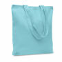 RASSA COLOURED - Stevige canvas boodschappentas - Babyblauw