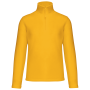 Enzo - Fleece met ritskraag Yellow XS