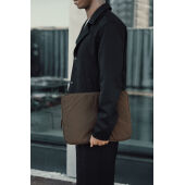 KENTO URBAN RCS gerecyclede nylon 15,6 inch laptopsleeve, bruin