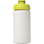 Baseline® Plus 500 ml sportfles met flipcapdeksel - Wit/Lime Baseline® Plus 500 ml sportfles met flipcapdeksel - Wit/Lime