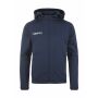 Evolve 2.0 Brushed Hood Jkt Jr Navy 122/128