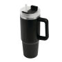 DRINK DELUXE - Vacuüm drinkbeker zwart DRINK DELUXE - Vacuüm drinkbeker zwart