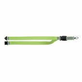 TOSEE - RPET lanyard reflecterend - Neon Geel