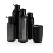 Avira Avior RCS gerecycled roestvrijstalen fles 1L, zwart