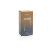 Avira Alix RCS recycled staal klik beker 400ML, wit
