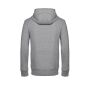 B&C KING Zipped Hood, Heather Grey, 4XL