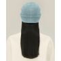 Rib Beanie 2.0 - De ribgebreide muts - Pebble Blue (OS)