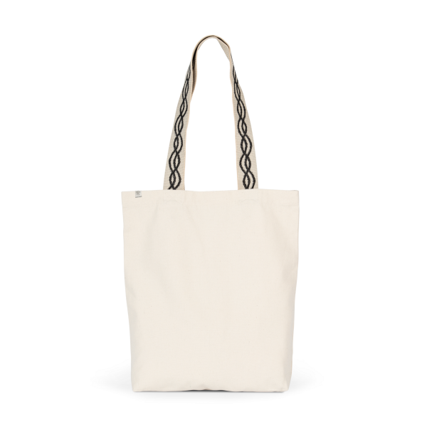 Gerecyclede shopper met platte bodem Gerecyclede shopper met platte bodem