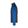 Men's Knitted Hybrid Jacket royal-melange/anthracite-melange S
