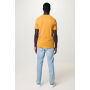 IQONIQ Bryce gerecycled katoen t-shirt, ochre yellow (L)