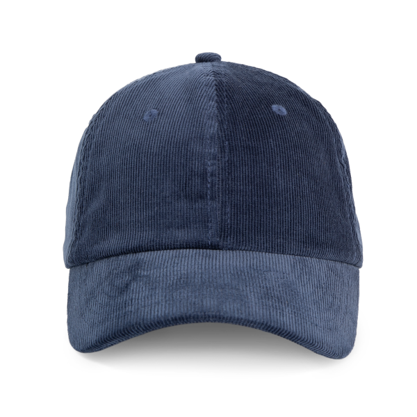Fluwelen pet met laag profiel Pageant Navy One Size Fluwelen pet met laag profiel Pageant Navy One Size