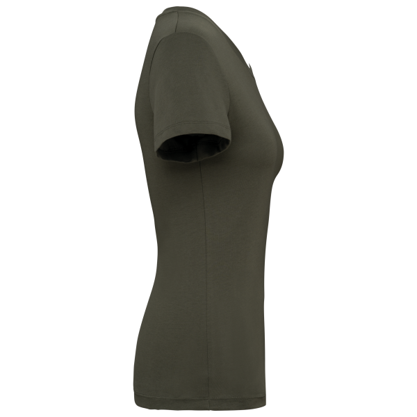 Ecologisch dames T-shirt Organic Khaki XS Ecologisch dames T-shirt Organic Khaki XS