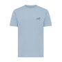IQONIQ Sierra lichtgewicht gerecycled katoen t-shirt, light heather blue (XS)