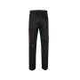 TWO-TONE MULTI-POCKET TROUSERS, BLACK/ORANGE, 34, VELILLA