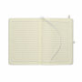 ARCOLOOP - A5 gerecycled PU notitieboek - Wit
