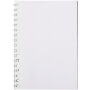 Desk-Mate® A6 spiraal notitieboek met PP-omslag - Wit - 50 pages