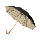 VINGA Bosler AWARE™ gerecycled PET 23" paraplu, zwart