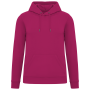 Ecologische uniseks sweater met capuchon Cherry Purple 4XL