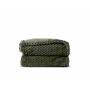 Sagaform Anni R-PET fleece deken  - Groen