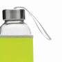 TAKE WELL - Glazen fles appelgroen, transparant