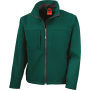 Classic Softshell Jacket Bottle Green M