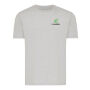 IQONIQ Brett gerecycled katoen t-shirt, light heather grey (XXS)