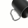 RVS beker DEEP VALLEY zwart
