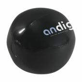 BeachBall Ø 27 cm strandbal - zwart