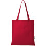 Zeus GRS gerecycled non woven conferentiedraagtas 6 l - Rood