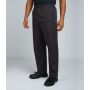 Elasticated Chef's Trousers, Black, 3XL, Dennys