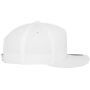 5-PANEL COTTON SNAPBACK CAP, WHITE, One size, FLEXFIT
