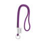 Polyester 2-kleurige koord-lanyard met full color label