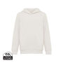 IQONIQ Yengo kids recycled katoen hoodie met steekzakken, ivory white (78)