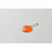 GRIN - Ronde reflecterende hanger - Neon Oranje