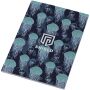 Novella Austen A5 notitieboek met zachte cover, 50 vellen - Blauw