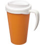 Americano® grande 350 ml geïsoleerde beker - Oranje/Wit Americano® grande 350 ml geïsoleerde beker - Oranje/Wit