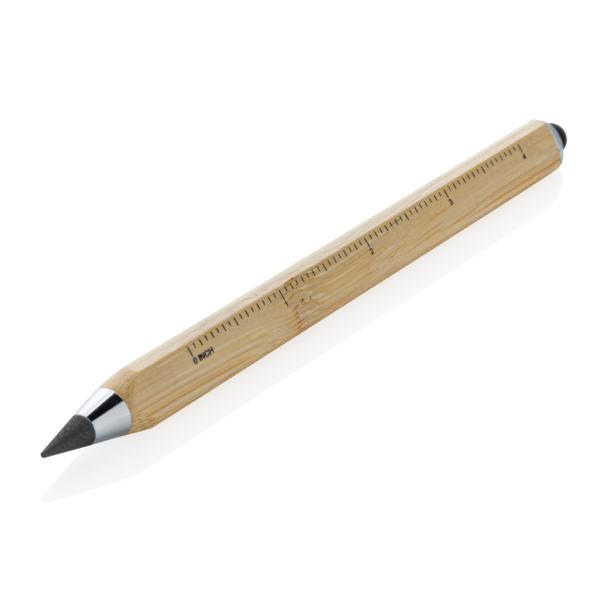 Eon bamboo infinity multitasking pen, brown