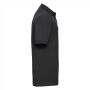 RUS Hardwearing Polycotton Polo, Black, 5XL