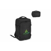 R-PET 600D Cabin proof Laptop rugzak 22L  - Zwart
