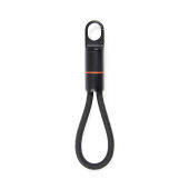 Nordic Drift Everest USB-C 60W snellaadkarabijnkabel, zwart