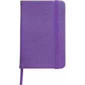 Notitieboek Dita | Gerecycled PU | A6 | Gelinieerd paars