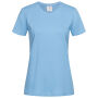 Stedman T-shirt Crewneck Classic-T SS for her 279C Light Blue-XS
