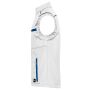 Workwear Softshell Vest - COLOR - white/royal 6XL