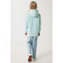 IQONIQ Yengo kids recycled katoen hoodie met steekzakken, crushed mint (34)