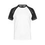 Men's Raglan-T white/black S